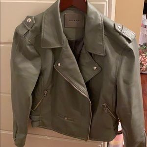 BLANKNYC Soft Green Vegan Faux Leather NWOT